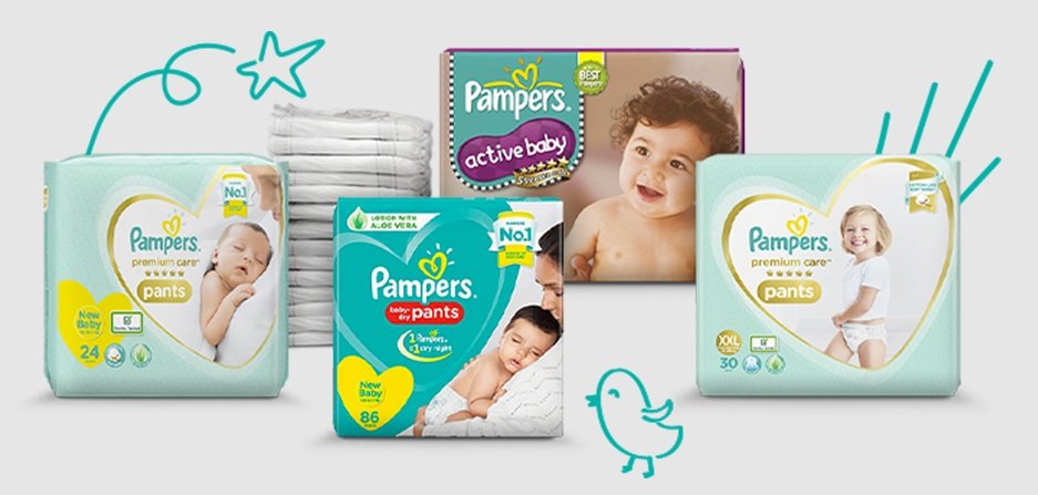 2 pampers 1