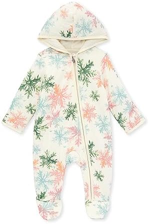 Burt's Bees Baby Romper Jumpsuit, 100% Organic Cotton One-Piece Outfit Coverall