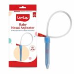 LuvLap Baby Nasal Aspirator 0-5 Years with Snotsucker mechanism (Blue)